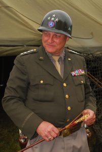 General Patton as portrayed by Denny Hair